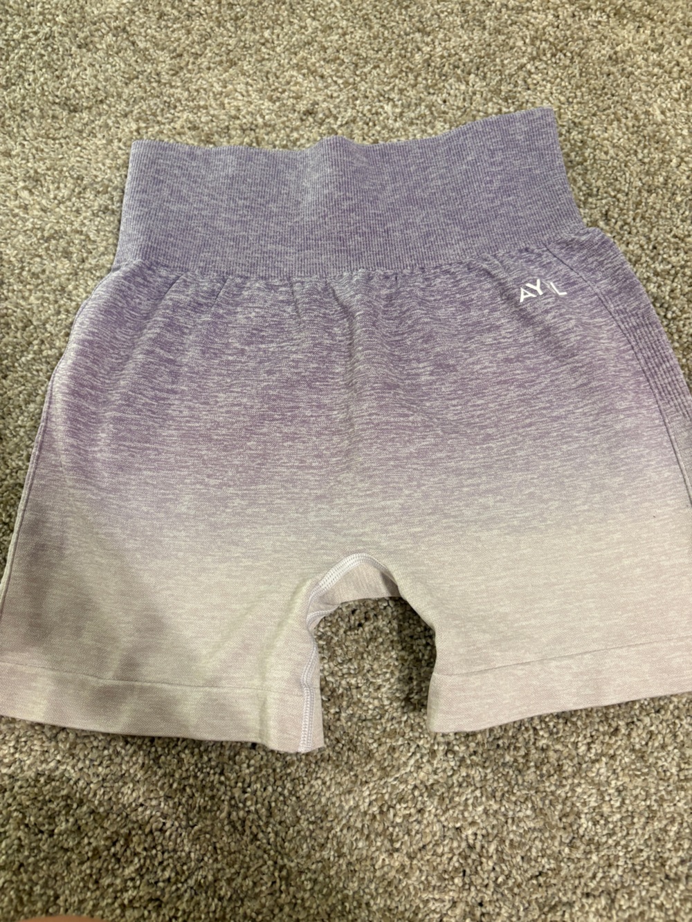 AYBL Lavender Ribbed Athletic Top